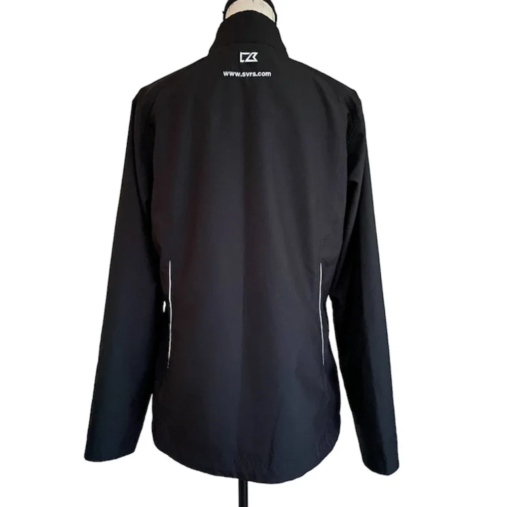Cutter & Buck Men's WeatherTec Jacket Black Size XL/TG with S Logo Embroidery - Picture 2 of 9